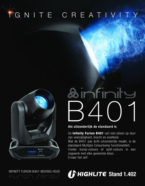 Infinity Furion B401 Moving Head Beam